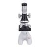 Kids Microscope Kit 100X 600X 1200X Magnification 3 Objective Lens Microscope Toy for Scientific Educational Experiment