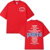 James Arthur The Pisces World Tour Printed TShirt Men Women Fashion Shortsleeved Casual pure Cotton Tshirt Harajuku Top