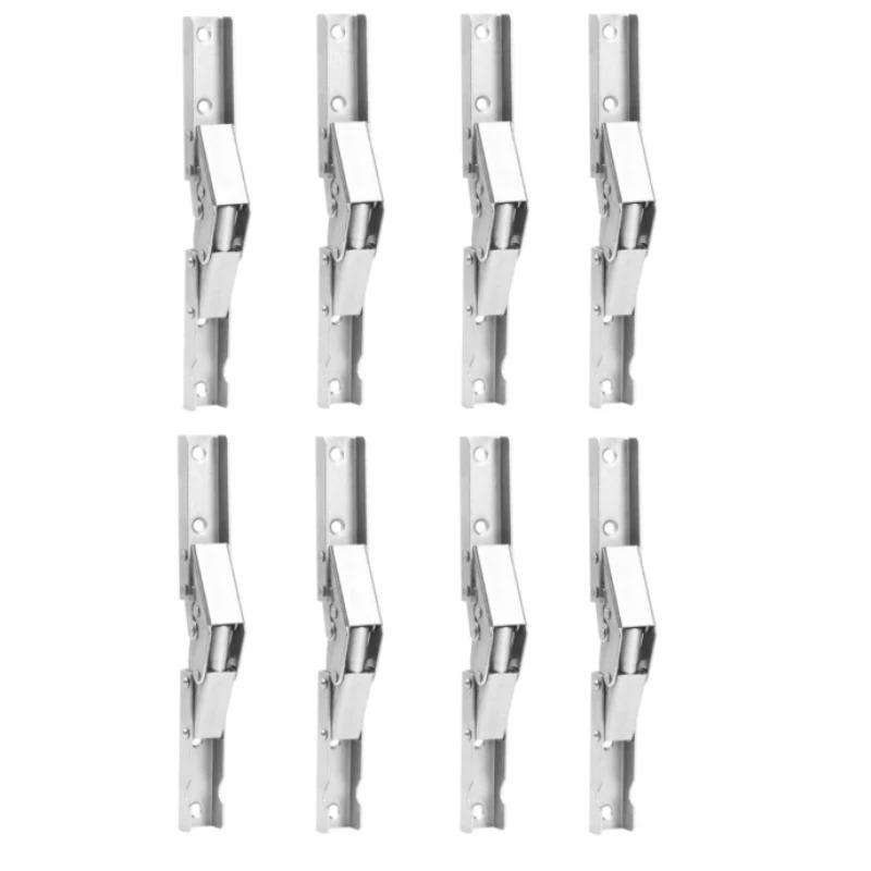 2/8pcs Shelf Bracket 90 Degree Folding Hinge Support Combination Hidden Combination Hidden Bracket Table Holder Furniture Parts