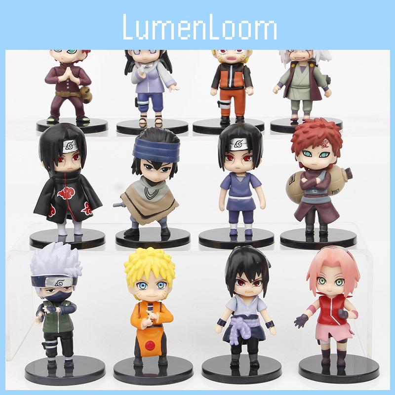 Pvc Unique Naruto Collectibles With Cute 7cm Designs Perfect For Home Decor
