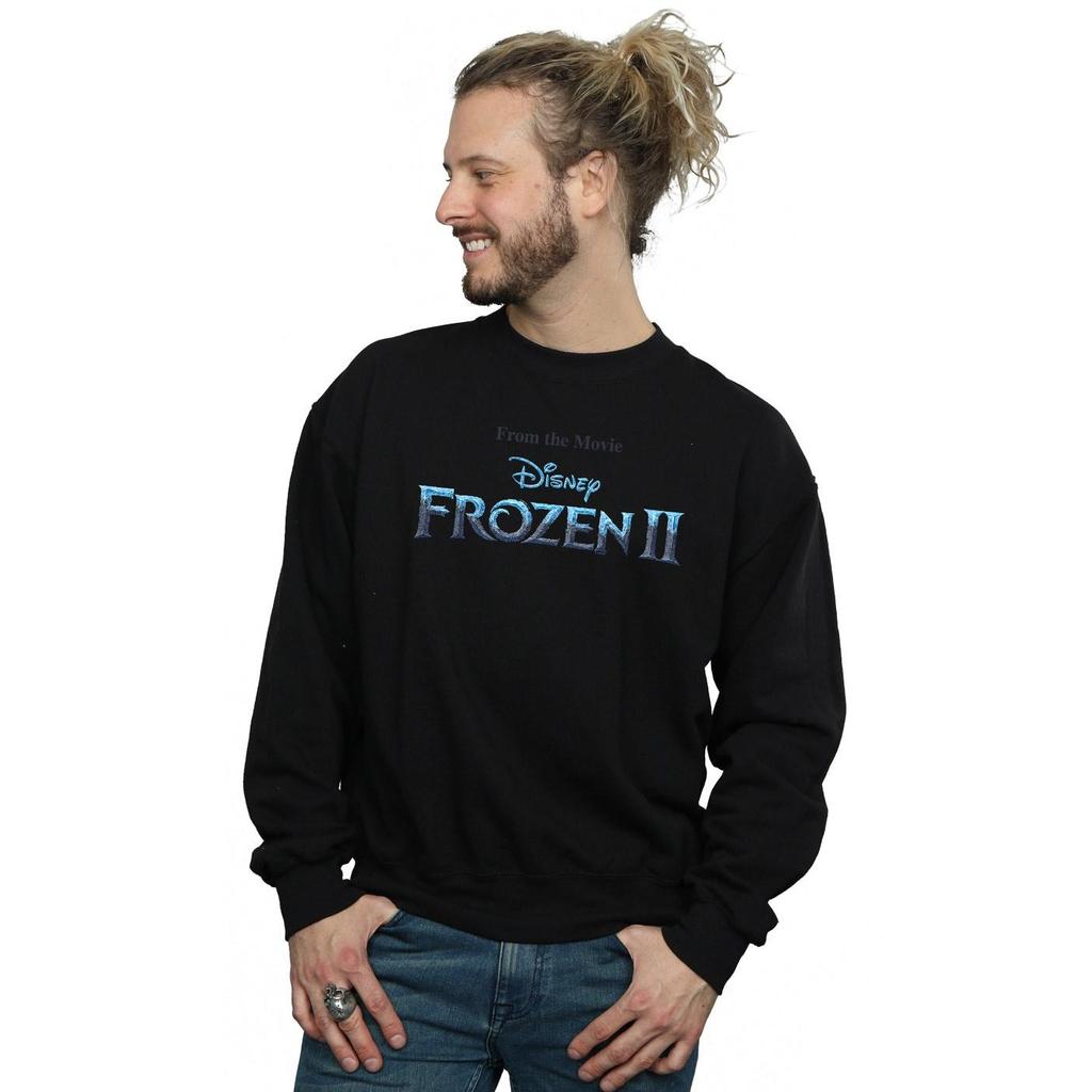 Disney Herren Frozen 2 Film Logo Sweatshirt