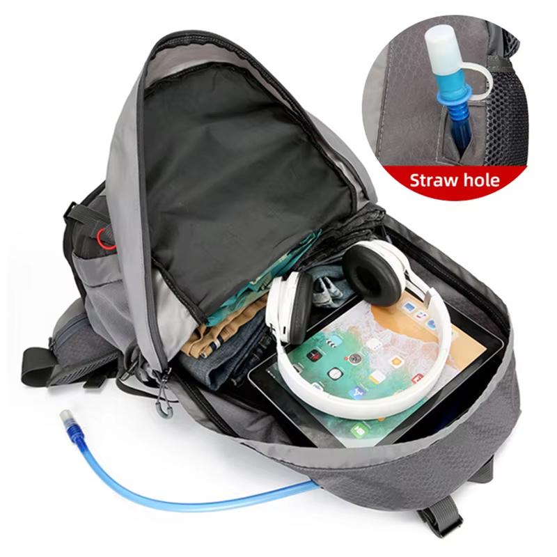 Hiking Backpack With Rain Cover Sport Camping Breathable Back Support Ruckpack Outdoor Climbing Trekking Daypack Large Schoolbag