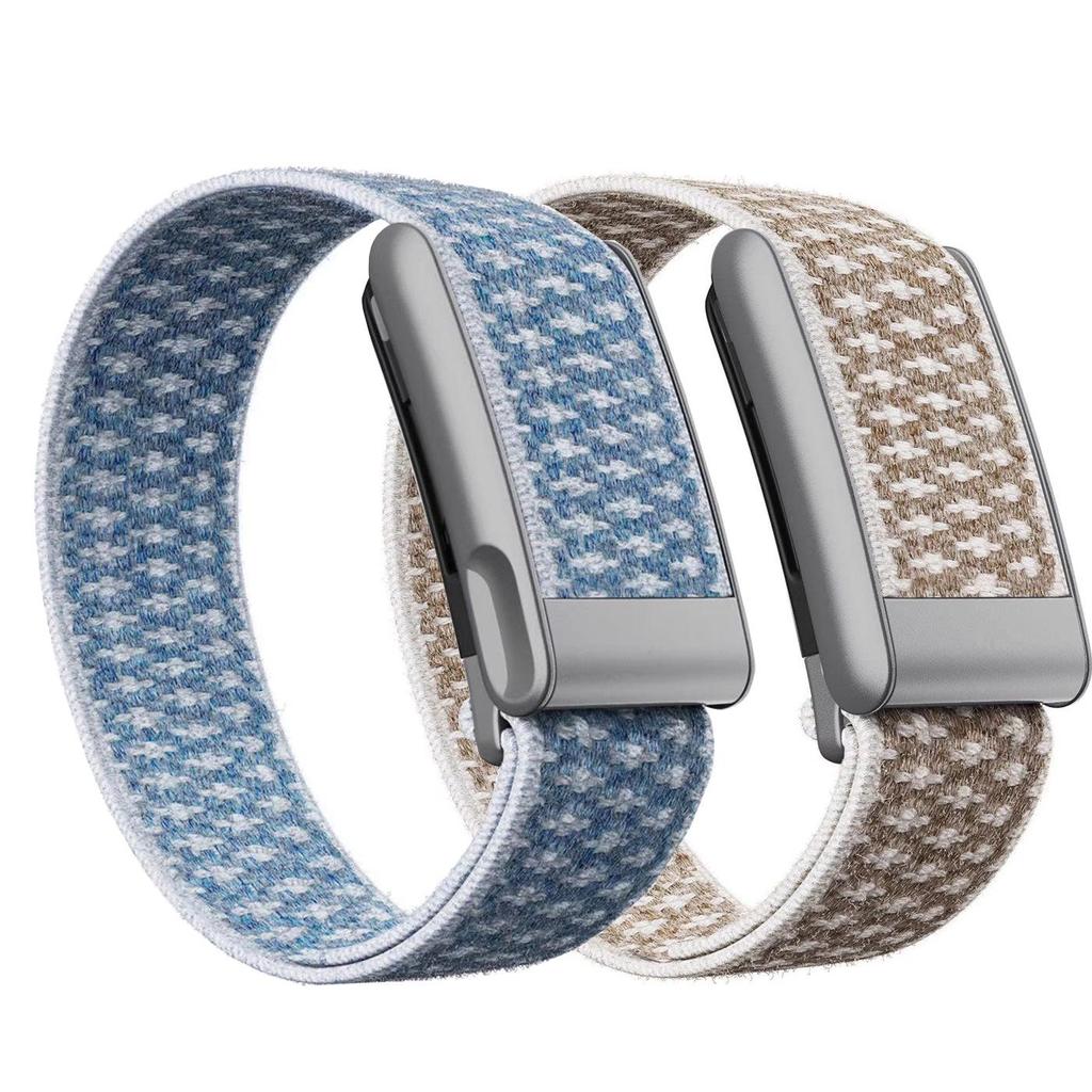 Kaszmirowa Puszysta Elastyczna Opaska na Nadgarstek z Metalową Ramką do Whoop 5.0/MG Bransoletka Sportowa