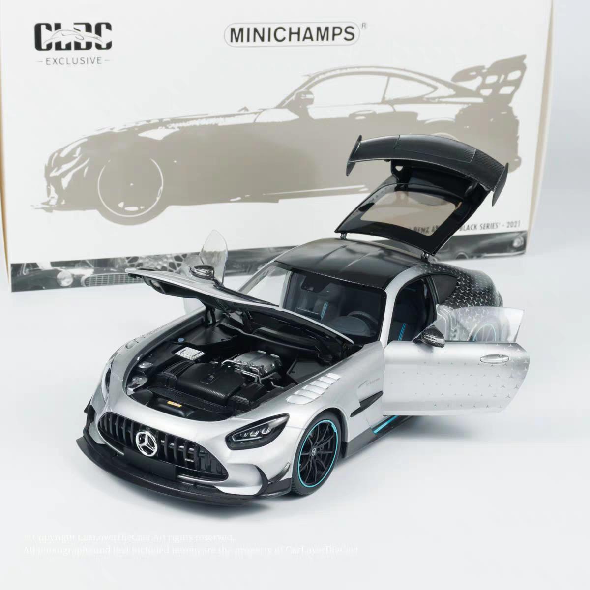 

Minichamps 1:Модель автомобіля Benz AMG GT Масштаб 1:18 Металевий Повністю Відкривається Лита Модель Автомобіля Прикраса для Кімнати Колекціонерів Автомобілів Любителів Хобі