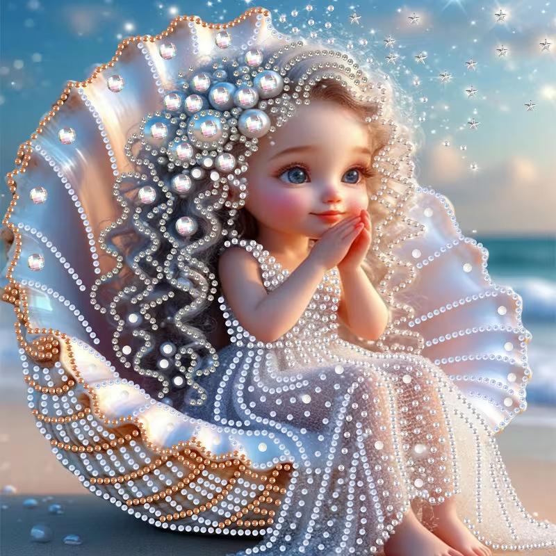 Diamond Painting Handmade DIY Diamond Painting Cartoon Square Living Room Bedroom Decorative Painting