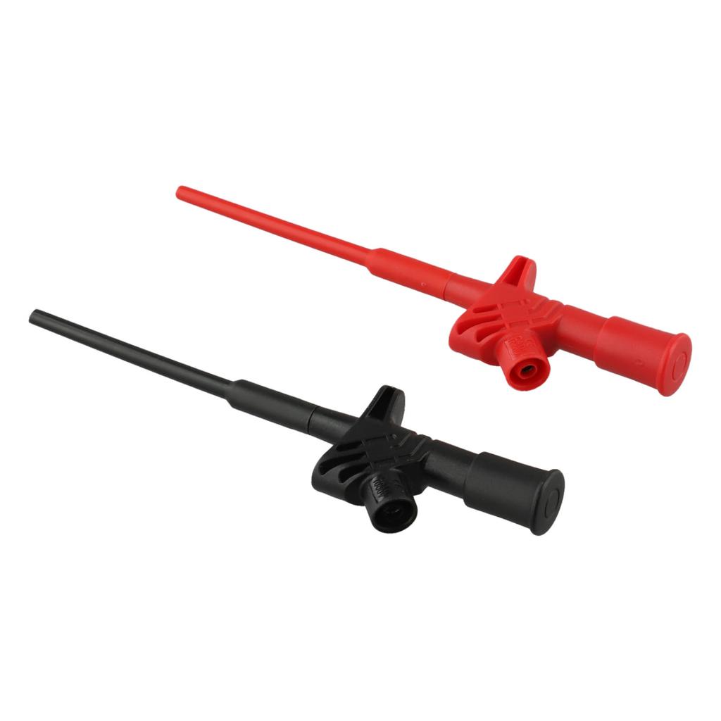 Dual Clip Testing Probes Set Electrical Accessories Rated at Up to Ten Amperes Fitting Most Standard Connectors