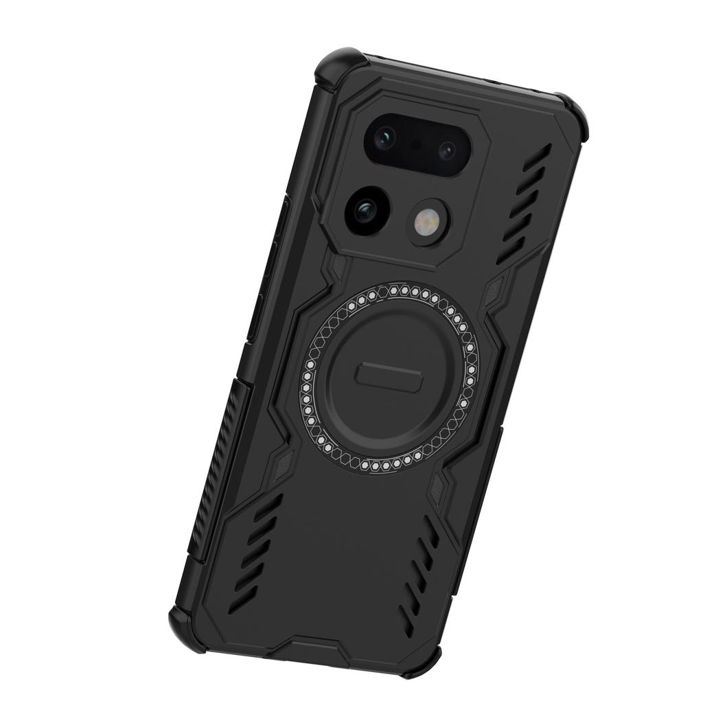 For Oppo Realme 16 Pro Plus Magnetic Phone Case, Strong Magnetic Heat Dissipation Phone Case Cover for Oppo Realme 16 Pro Plus