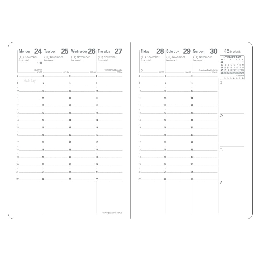 QUOVADIS 2026 Business Planner 'The Little Prince' Weekly Vertical 10x15cm Fox qv004pp2