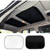 2PCS Car Sunroof Sunshade, Car Roof Cover, Foldable UV Reflector Reflective Covers Block UV Rays Glare, Car Interior Accessories Fit for Mini Cooper,