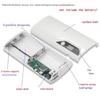 Practical 18650 Mobile Battery Case 5 Cells Detachable Design Easy Assembly LED Power Display Suitable for Enthusiasts