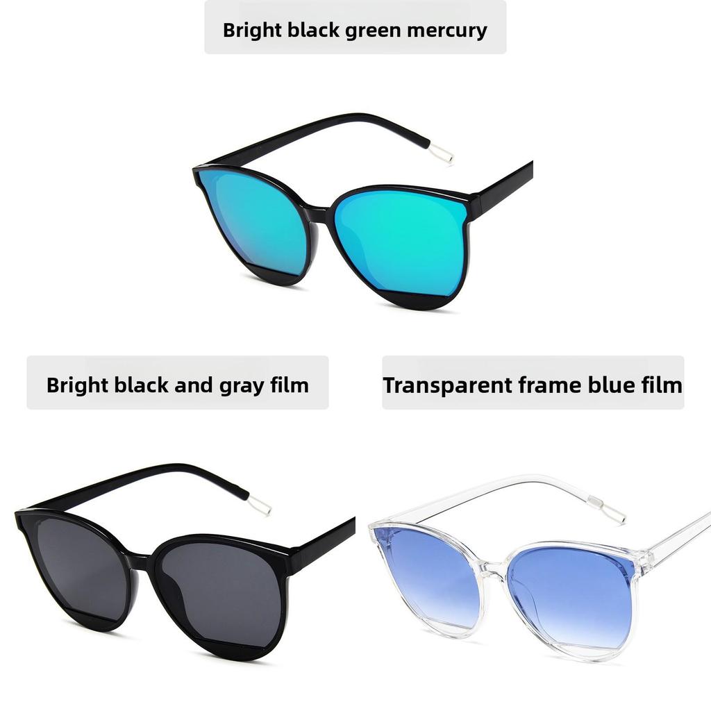 Trendy Big Frame Sunglasses With Uv Block For Fashionable Party And Daily Use