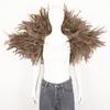Carnival Costume Decorative Accessories Luxury Feather Shawl Party Cosplay Scarf Fashion Show Runway Performance Elegant Apparel