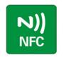 NFC Anti-metal RFID High-Frequency Tag 213 Chip Square Mobile Sticker for One-Touch Data Transfer