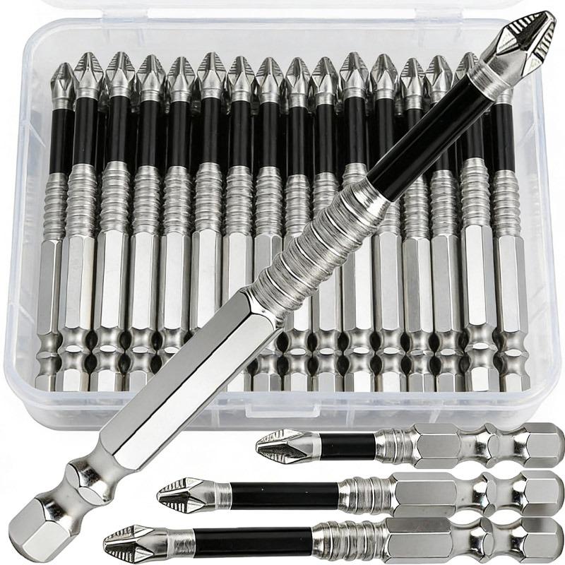 K5 S2 Steel Magnetic Batch Head Set Strong Magnetic Non-slip High Hardness for Electric Drill Electric Screwdriver Drill Tool