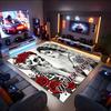 1PC Custom Name Day Dead Romance Theme Floor Mat Ideal for Living Room, Game Rooms, Office, Bedroom, Office Floor Mat , Floor Mats for Home