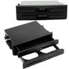 A58X-Universal Auto Vehicle Double Din Radio Kit With Drinks Cup Holder And Storage Box