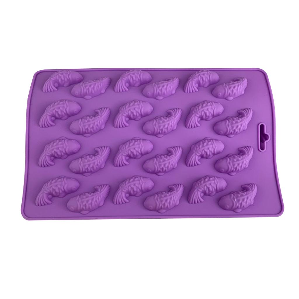 Silicone Cake Molds Carp Fish Shape Silicone Mould Fondant Chocolate Moulds for DIY Soap Crafts Decoration Baking Gadget