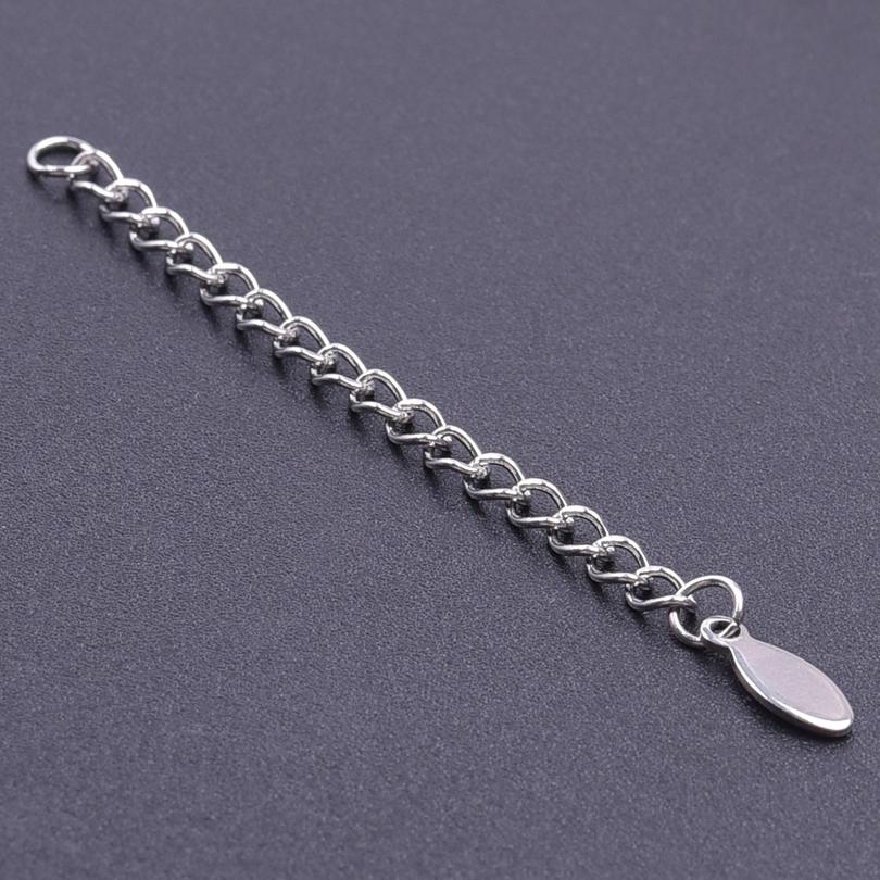 

Silver/Gold Color Stainless Steel Extender/Extention/Tail Chains For Jewelry Making Bracelets Necklaces Anklets DIY Accessories
