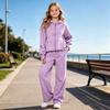 Kids Boys and Girls Hoodie Sweatshirt Set with Pants for Casual Sportswear