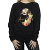Janis Joplin Damen-Sweatshirt mit Blumenmuster