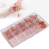 200pcs Practice Training False Hand Nail Tip Novice   False Fake Nail Manicure Tool