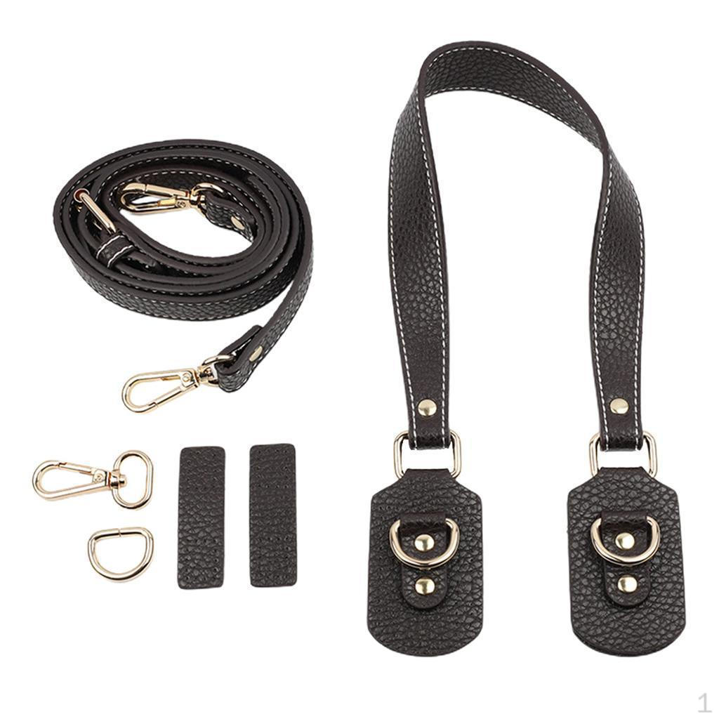 

120 см регулируемая сумка через плечо «сделай сам», аксессуары, ремень, ручки, ремни с пряжкой для сумок Dark Coffee