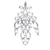 Diy Performance Clothing Decorative Iron-on Patch Sticker Embroidery Gold Silver Thread Yarn Costume Dress Geometric Applique
