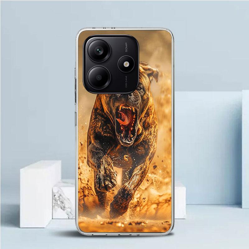 Pit Bull Pet Dog Pitbull Soft Cover for Xiaomi Redmi Note 15 14 13 12 Pro Plus Phone Case 14S 11S 11T 11E 10S 10 4G Pattern Shel