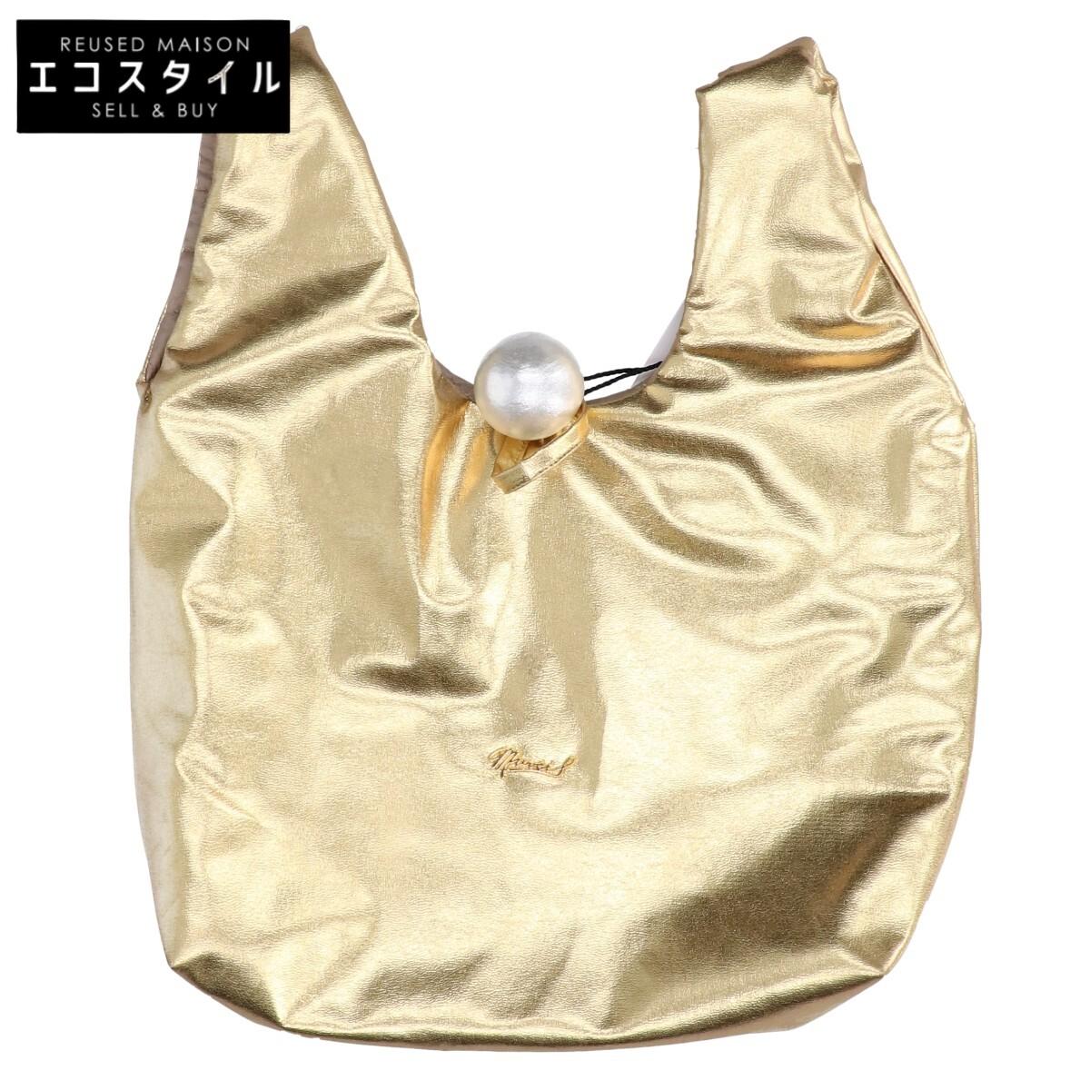 

MUVEIL [Brand new, unused] MA242EBG001 Pearl Handbag goldUsed