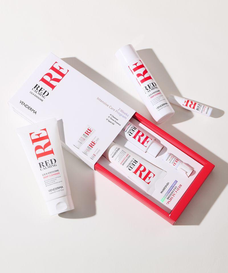 Red Calming Cica Exosome 2-Week Intensive Care Program Set