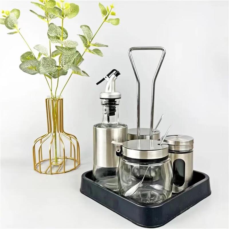 Mailang Glass Dining Table Seasoning Set