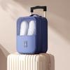 Large Polyester Double Layer Shoe Storage Bag Stackable Shoe Organizer Breathable Shoe Cover Box for Home