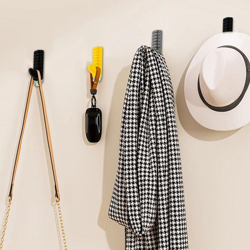 Luggage Hanger Hook Strong Adhesion Suitcase Hanger Hook 6X Silicone Car Hook Travel Carry Hanger Travel Luggage Attachment For