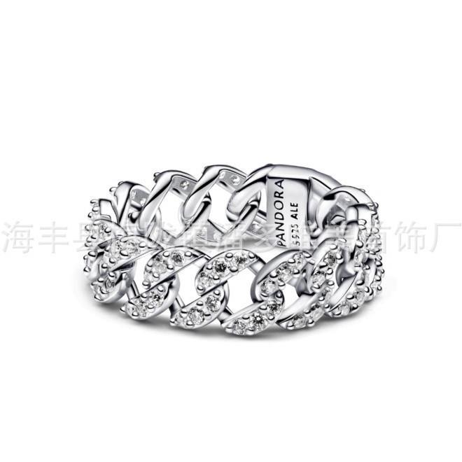 Copper S925 Elegant Heart Skull Ring Featuring Modern Geometric Design For Women