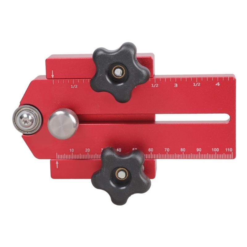 Professional Saw Table Pushing Limit Backer Workbench Fast Cutting Workbench Chute Positioning Tool with Sliding  Roller