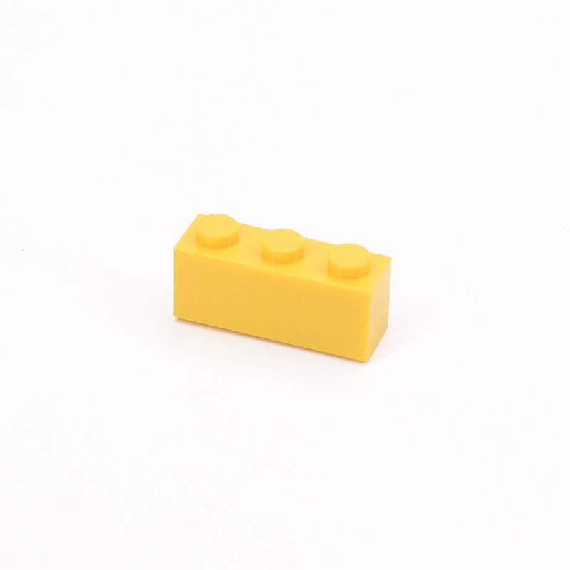 Small Particle Assembly Puzzle Children's Building Block DIY Parts Brick 1x3 Hole Compatible Spare Parts