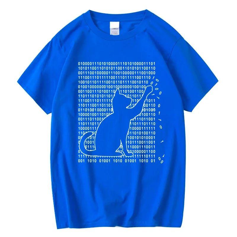 Harajuku Creatief Ontwerp Top Gothic Top Grappige Coole Kat Ontwerp Print Katoen Los Korte Mouw Casual T-shirt