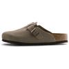 Boston Soft Footbed Suede Narrow Fit 'Taupe' 0560773