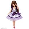 TAKARA TOMY Dress Grape Ribbon Doll Pretend Play Toy for Ages 3 and Meets Toy Safety ST Mark One Size Fits All "Licca-chan LW-03 Flower" Dress-Up Up,