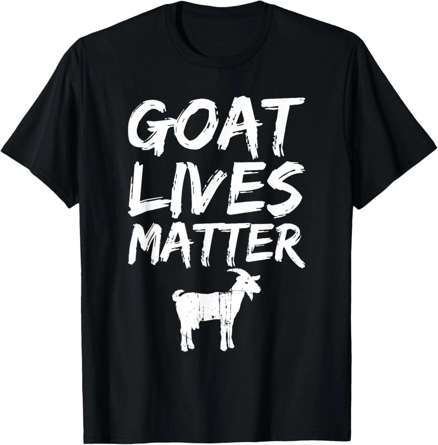 

Goat Lives Matter - Cool Funny Goat Lover Gift T-Shirt 2XL