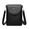 Bag women's new versatile multi-layer shoulder mobile phone bag fashionable and simple flow change key bag
