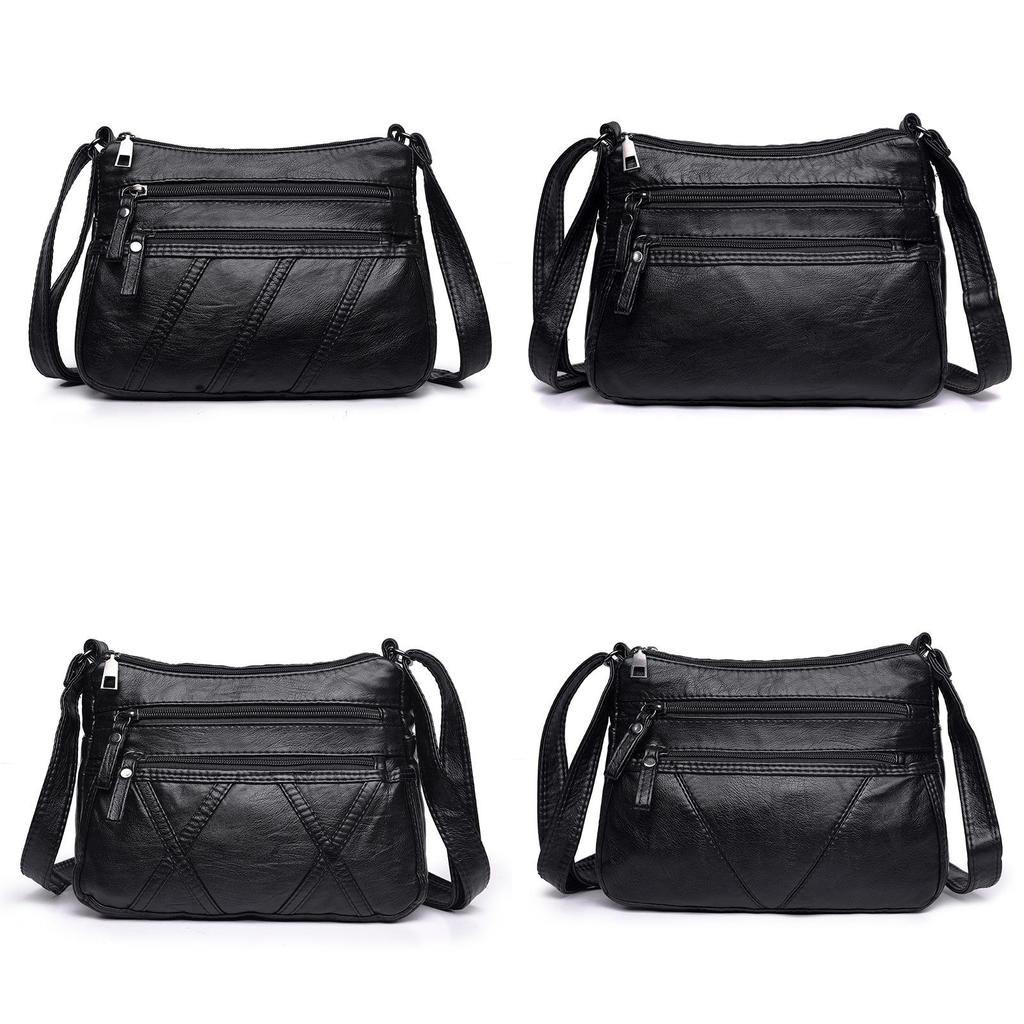 Street Style Pu Shoulder Bag For Women With Large Capacity And Zipper Closure For Daily Use