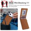 2 in 1 Detachable Magnetic Leather Wallet Card Solt Phone Case For iPhone 17 Pro Max 16 Plus 15 14 13 Kickstand RFID Bag Cover