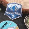 Embroidery Logo Round Badge Camping Travel Series Outdoor Armband Clothing Accessories Patch Sticker Embroidery Cloth Sticker