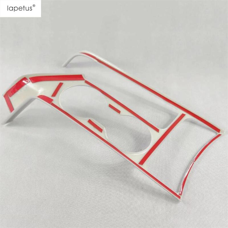 Central Control Gear Shift Panel Water Cup Holder Frame Decoration Cover Trim For KIA Sportage 2016 -  ABS Matte Accessories