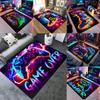 1pcs Gaming Rug for Boys Room Gamer Rug Controller Design Carpet for Game Room Bedroom Decor Non-slip Machine Washab Mat Gift