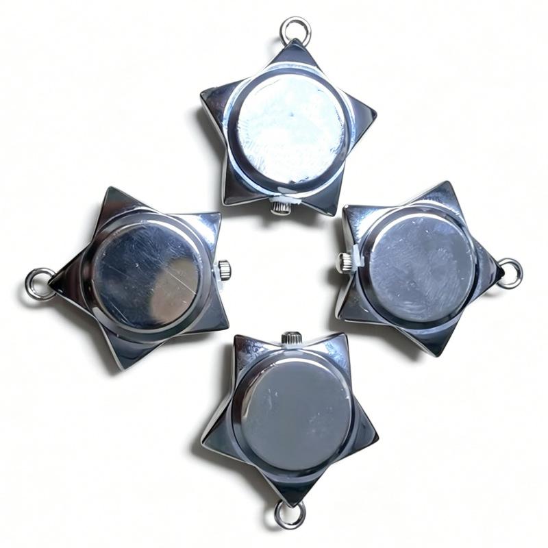 DIY Craft Pendant: Four-Leaf Clover & Star Watch Head