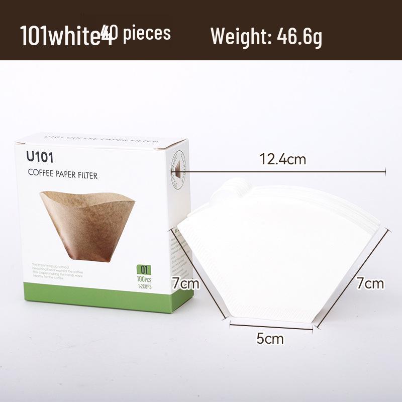 Multi-Spec Coffee Filter Paper for Hand Drip Coffee Maker and American Machine