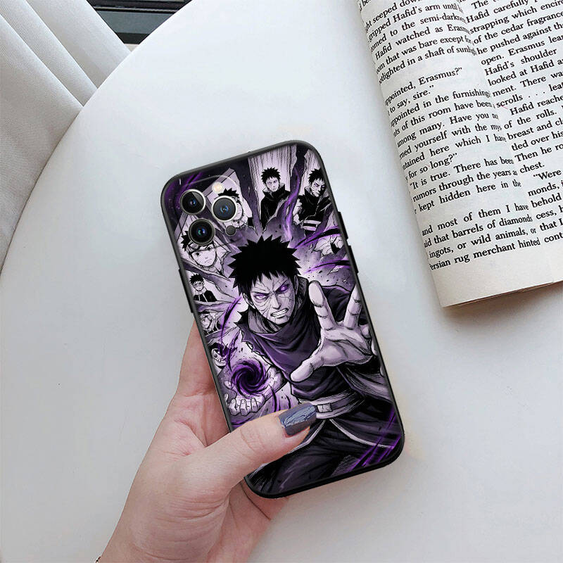 MH151 Uchiha Obito Phone Shell Case for iPhone 7 8 11 12 13 14 15 16 17 16E XS Pro Max XR X SE Air