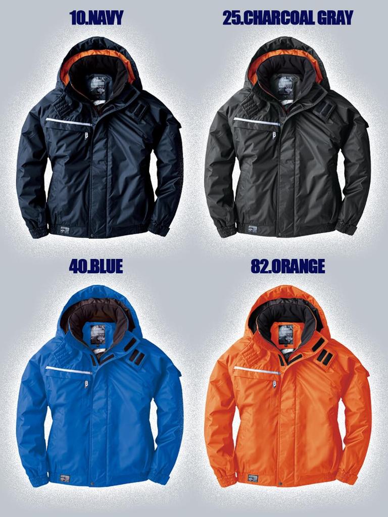 XEBEC Waterproof and Blouson for Fall and 582 10 4L Cold-Resistant Winter, Con,